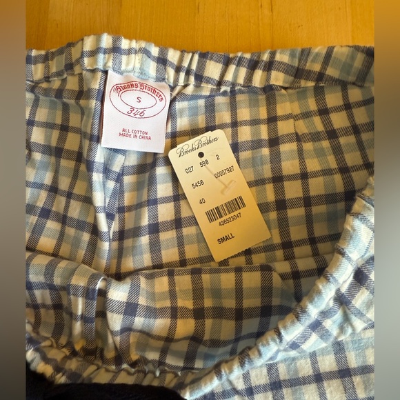 NWT* Brooks Brothers Ladies Flannel Pajama Lounge Pants Small New W/ Tag - Picture 3 of 7